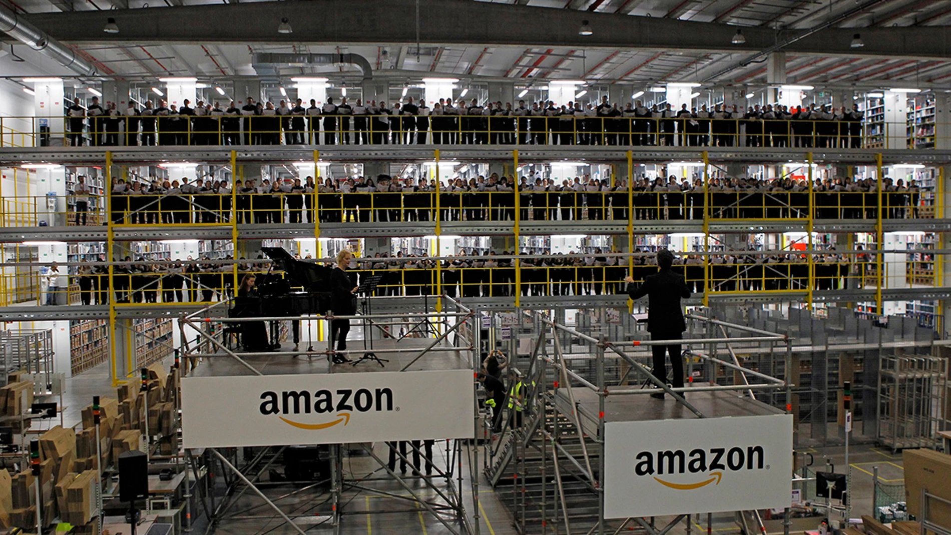 Centro logístico de Amazon Centro logístico de Amazon