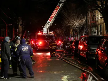 Incendio en Nueva York Incendio en Nueva York