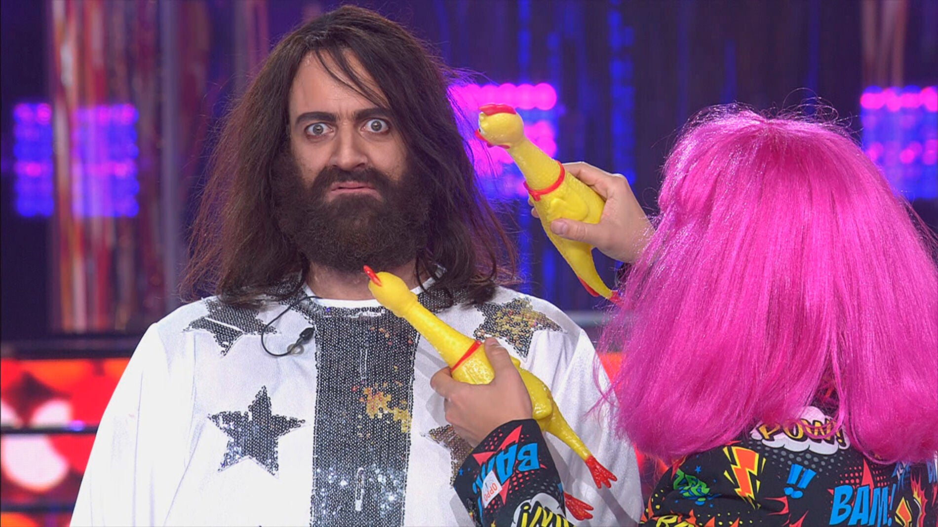 &Aacute;ngel Ll&agrave;cer monta un tremendo "pollo" en 'Tu cara me suena'