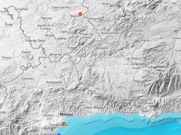 Terremotos en Baena y Benalmádena