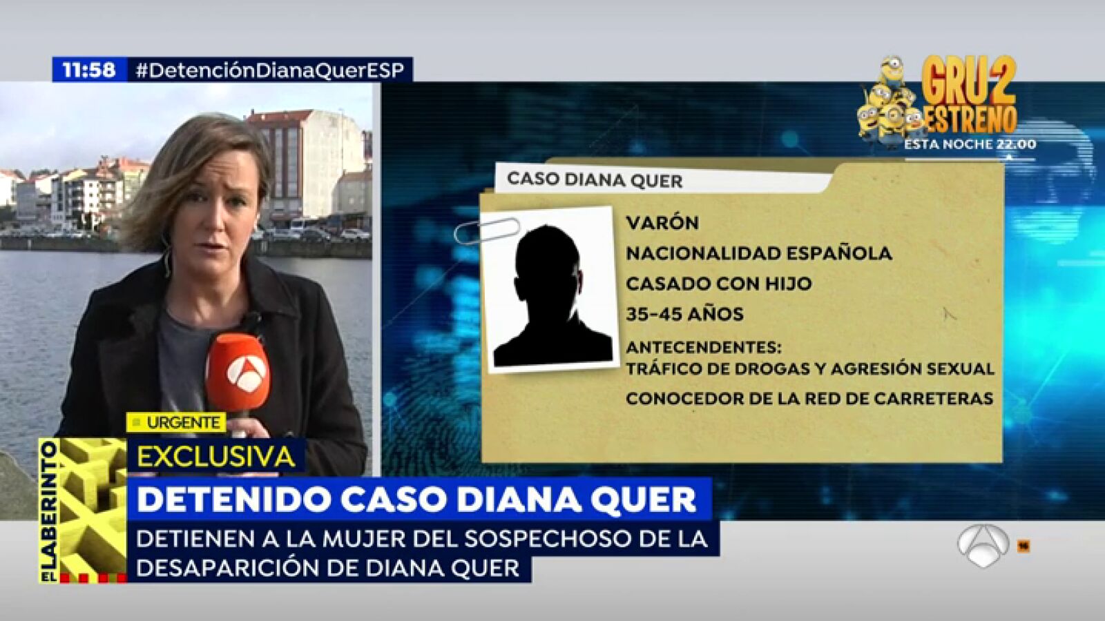 ¿Quién ayudó a la víctima de Boiro a escaparse del agresor relacionado con Diana Quer?