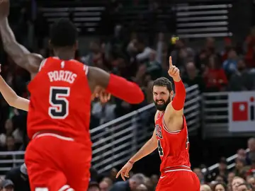 Nikola Mirotic, con los Bulls Nikola Mirotic, con los Bulls