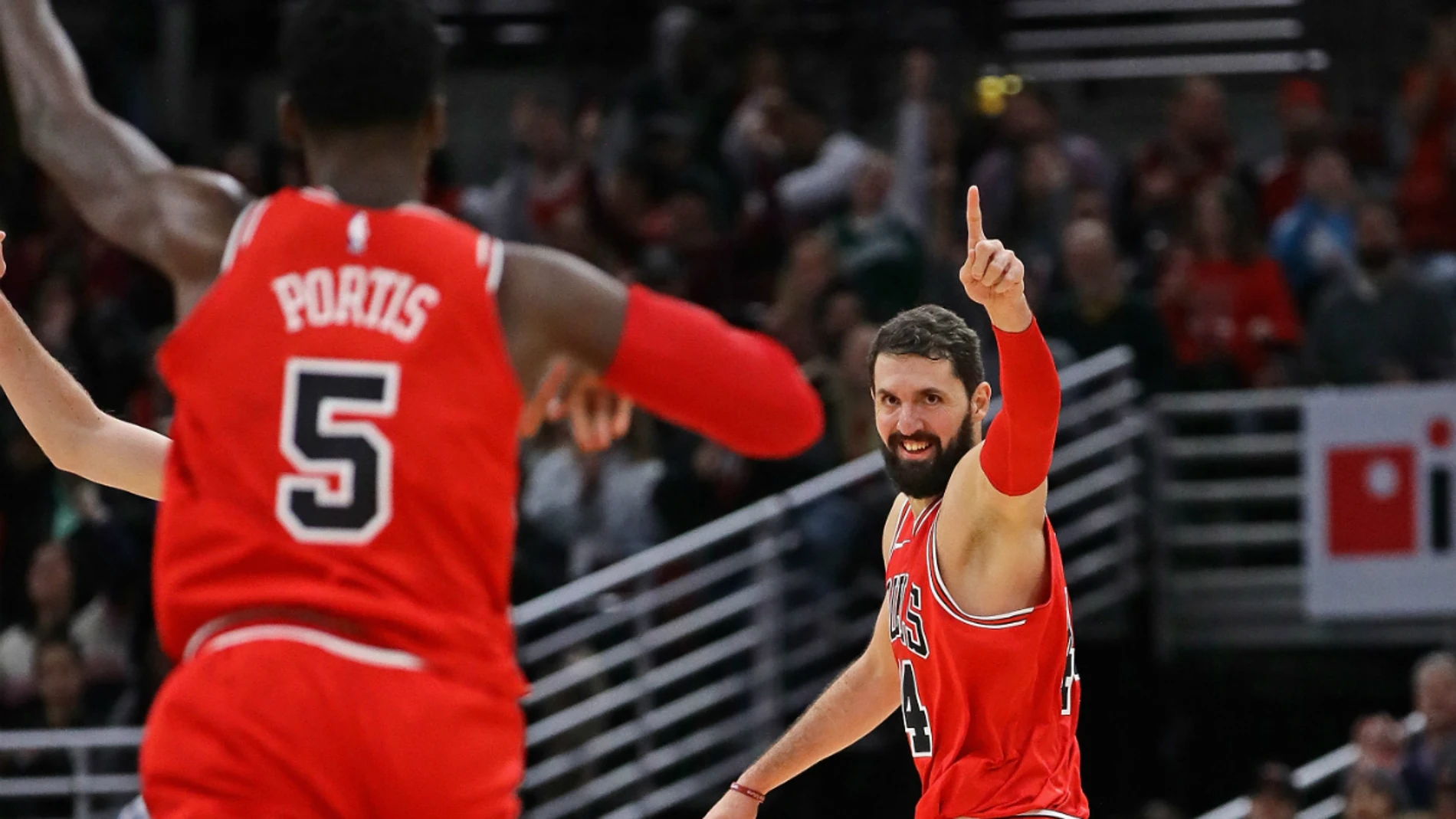 Nikola Mirotic, con los Bulls Nikola Mirotic, con los Bulls