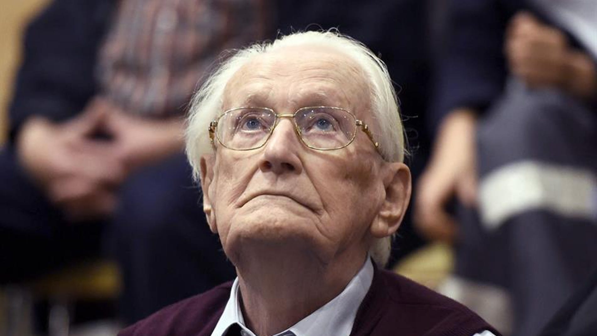 El llamado "contable de Auschwitz", exmiembro de las SS hitlerianas ,Oskar Gröning