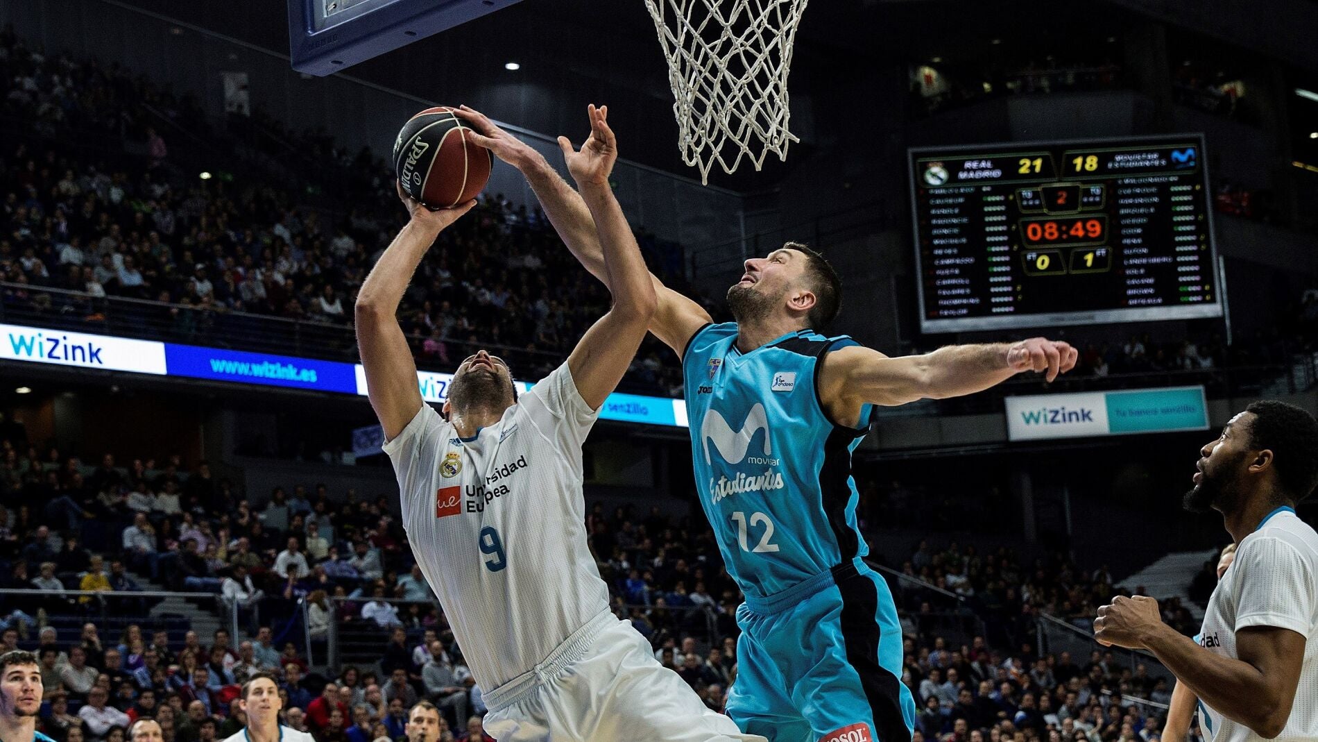 Derbi entre Estudiantes y Real Madrid