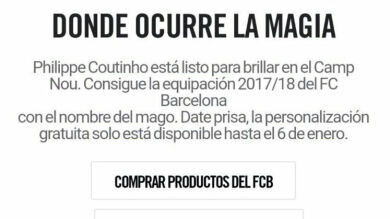 ¿Hackeo o adelanto? La marca que viste al Barcelona anuncia el fichaje de Coutinho