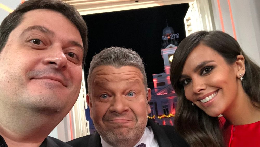 Bartual se hace un selfie con Chicote y Pedroche