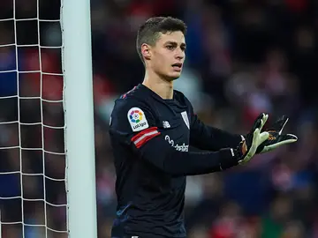 Kepa Arrizabalaga, durante un partido Kepa Arrizabalaga, durante un partido