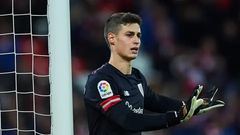 Kepa Arrizabalaga, durante un partido Kepa Arrizabalaga, durante un partido