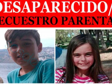 Imagen de los dos menores secuestrados en Granada