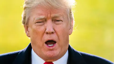 El presidente de Estados Unidos, Donald Trump. El presidente de Estados Unidos, Donald Trump.