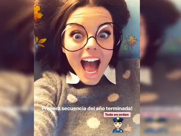 Así de eufórica termina Adriana Torrebejano su primera secuencia del año en 'Cuerpo de Élite' Así de eufórica termina Adriana Torrebejano su primera secuencia del año en 'Cuerpo de Élite'