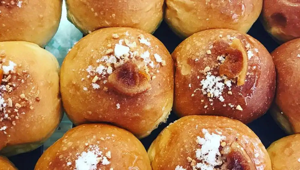 El roscón de Reyes de La Miguiña, en versión bocado individual.