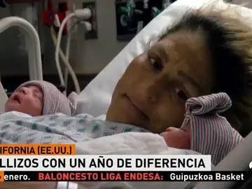 Nacen dos mellizos en años diferentes en California Nacen dos mellizos en años diferentes en California
