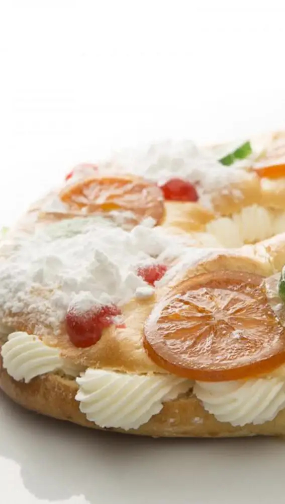 El impresionante roscón de La Rosa de Jericó.