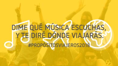 Vueling lanza una herramienta que propone destinos europeos donde se celebren eventos musicales según lo escuchado en Spotify