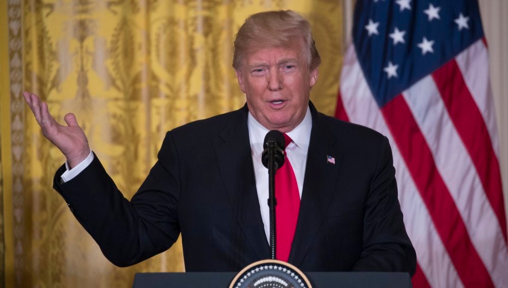 El presidente de los Estados Unidos, Donald Trump