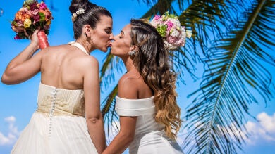 El ‘Sí, quiero’ de ensueño de Sheyla y Carolyne: “Prometo hacerte reír todos los días de mi vida”