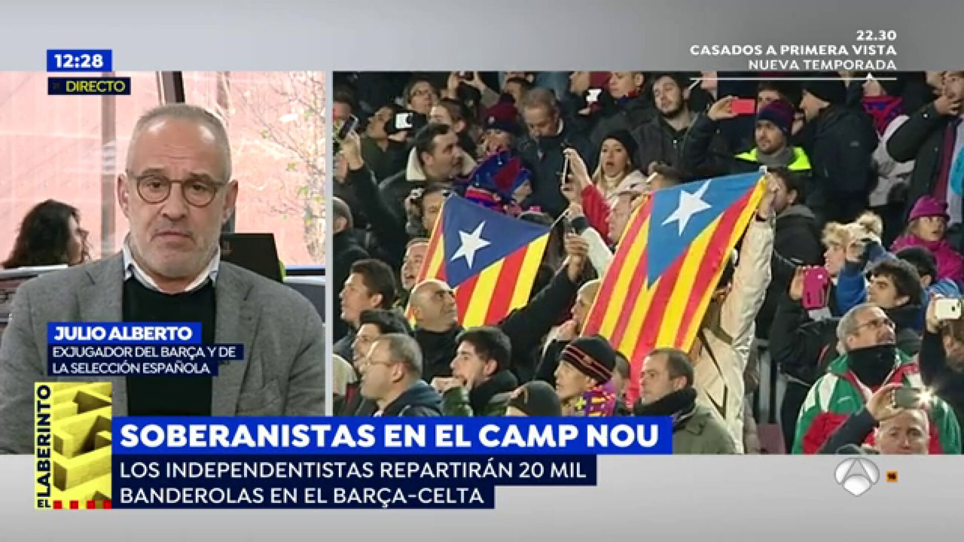 Julio Alberto: "Le hacen un flaco favor al f&Atilde;&ordm;tbol y al Bar&Atilde;&sect;a"