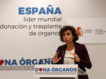 Dolors Montserrat presenta los datos de donaciones y trasplantes Dolors Montserrat presenta los datos de donaciones y trasplantes