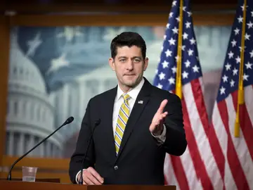 El presidente de la Cámara de Representantes de Estados Unidos, Paul Ryan El presidente de la Cámara de Representantes de Estados Unidos, Paul Ryan