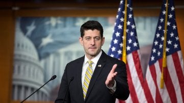 El presidente de la Cámara de Representantes de Estados Unidos, Paul Ryan