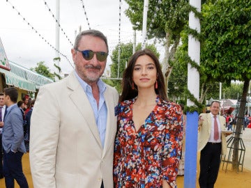 Carlos Herrera con su hija Rocío Crusset Carlos Herrera con su hija Rocío Crusset