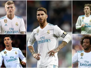 Jugadores del Madrid presentes en el once ideal de la UEFA Jugadores del Madrid presentes en el once ideal de la UEFA