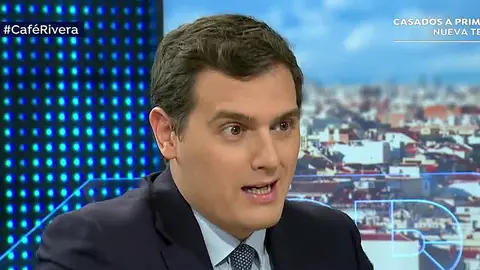 Albert Rivera, en Espejo Público Albert Rivera, en Espejo Público