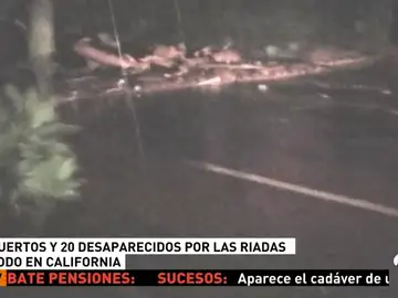 Imagen de las inundaciones en California Imagen de las inundaciones en California