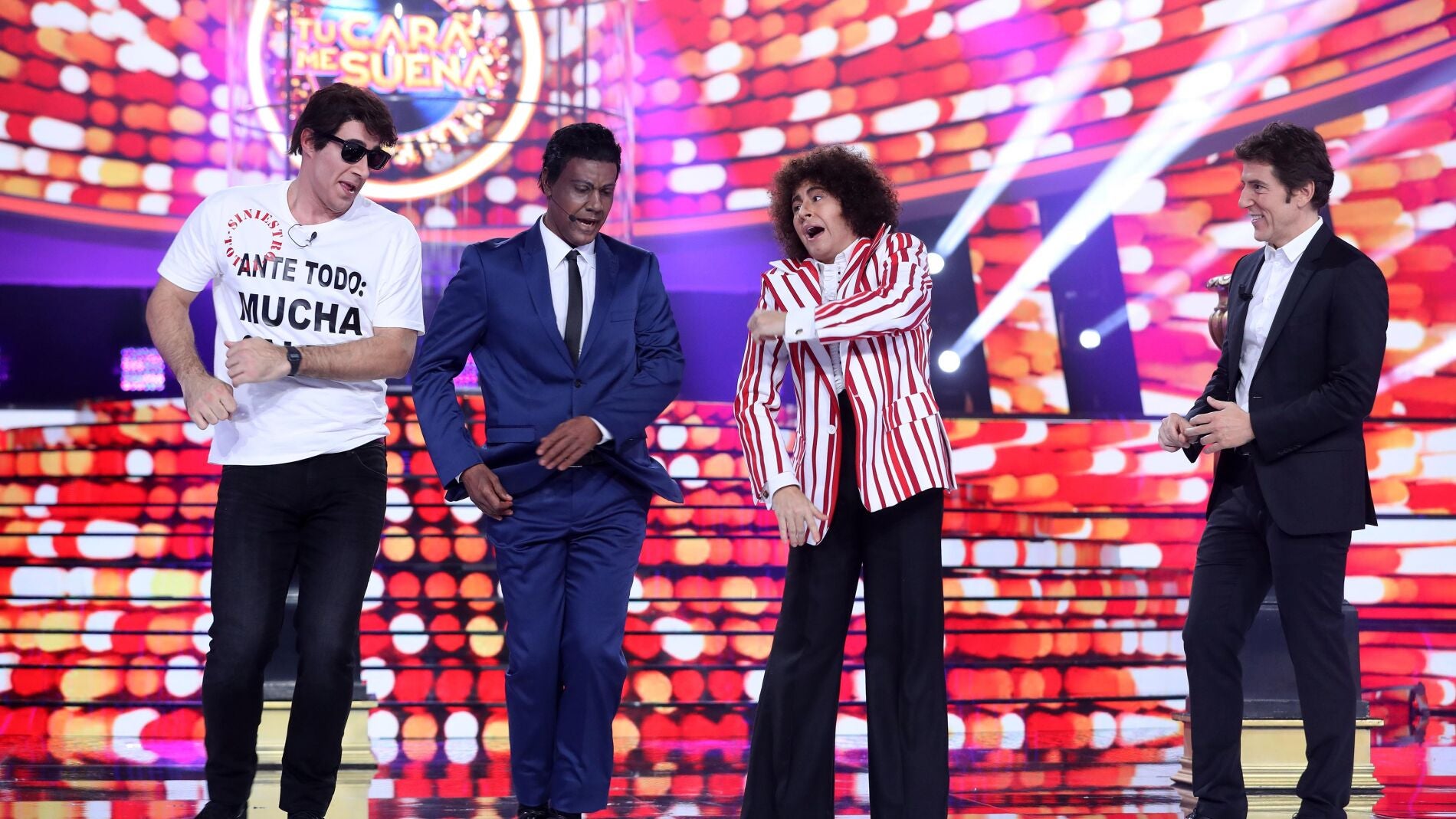 David Amor, La Terremoto de Alcorc&oacute;n y Miquel Fern&aacute;ndez interpretan a Los Chichos en &lsquo;Tu cara me suena&rsquo;