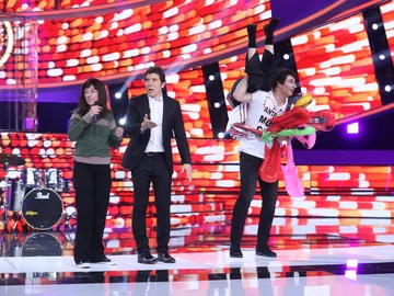 Los concursantes arrasan con todo el plató de ‘Tu cara me suena’ Los concursantes arrasan con todo el plató de ‘Tu cara me suena’