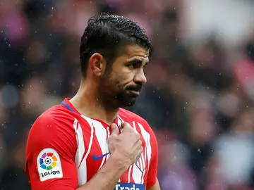 Diego Costa durante un encuentro Diego Costa durante un encuentro
