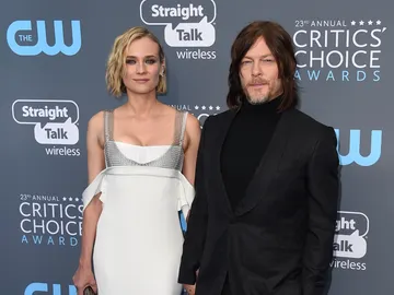 Diane Kruger y Norman Reedus Diane Kruger y Norman Reedus