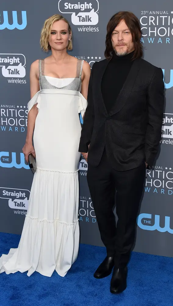 Diane Kruger y Norman Reedus