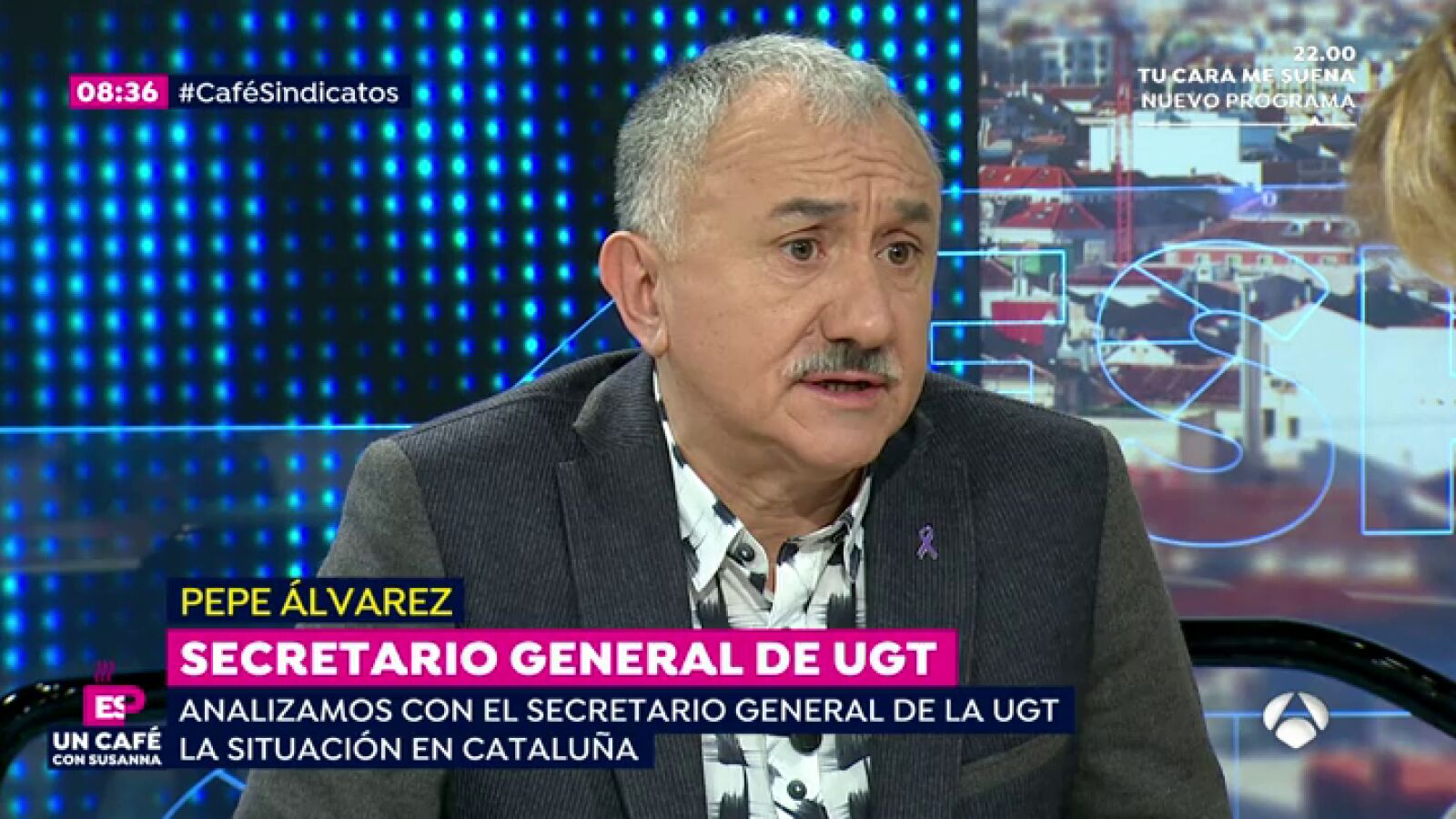 El secretario general de UGT, sobre el desafío soberanista catalán: 