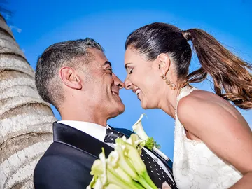 Julián Escudero y María José Ojados se miran con complicidad Julián Escudero y María José Ojados se miran con complicidad