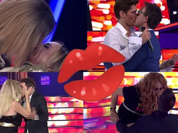 Los besos de película de ‘Tu cara me suena’ Los besos de película de ‘Tu cara me suena’