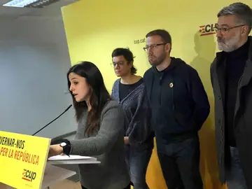 La diputada de la CUP, Maria Sirvent La diputada de la CUP, Maria Sirvent