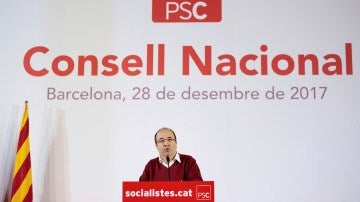 El líder del PSC, Miquel Iceta