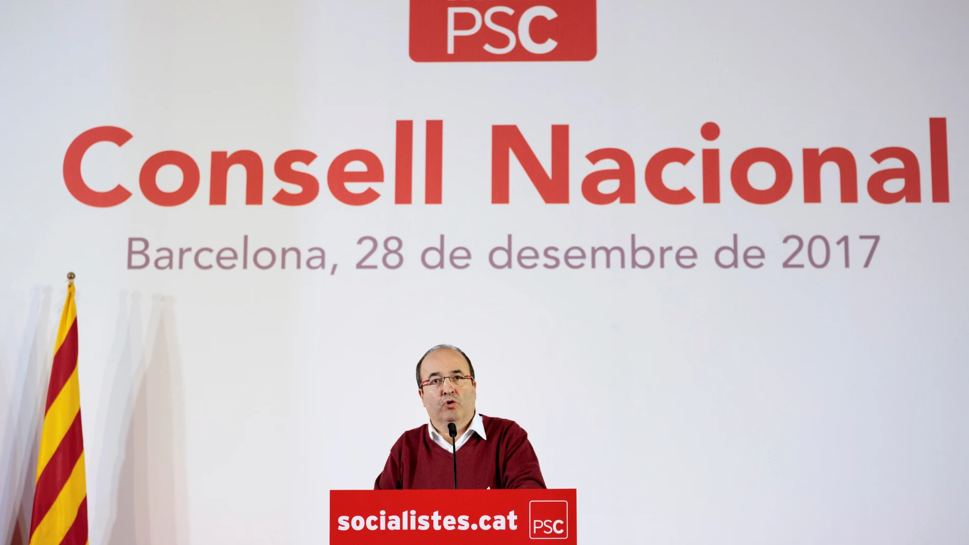 El líder del PSC, Miquel Iceta El líder del PSC, Miquel Iceta