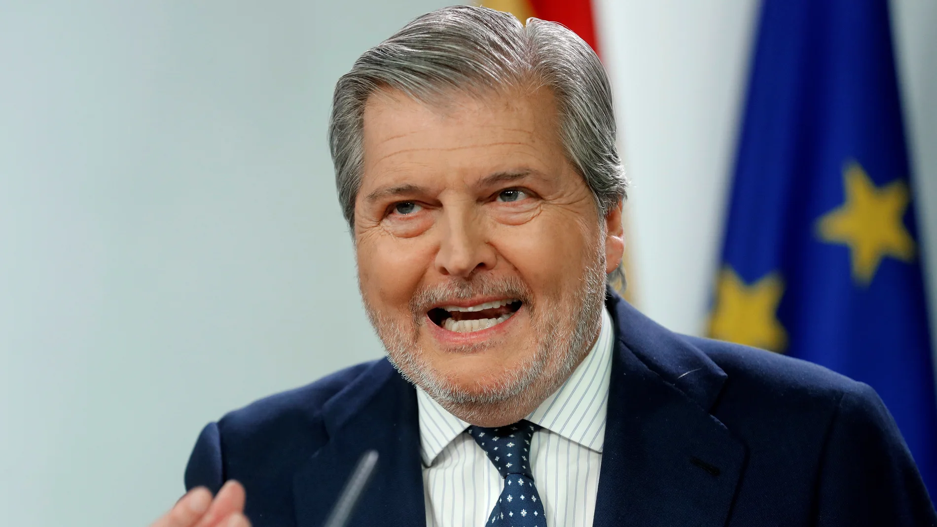El portavoz del Gobierno, Íñigo Méndez de Vigo El portavoz del Gobierno, Íñigo Méndez de Vigo