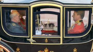 La corona de Isabel II