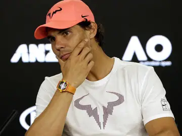Nadal, pensativo Nadal, pensativo