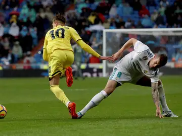 Kroos durante el encuentro ante el Villareal Kroos durante el encuentro ante el Villareal