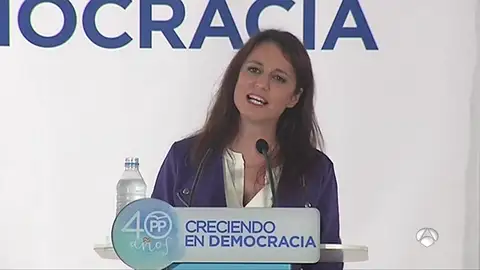 Andrea Levy: "No vamos a aceptar un 'ciberpolítico', no merecemos esta burla" Andrea Levy: "No vamos a aceptar un 'ciberpolítico', no merecemos esta burla"