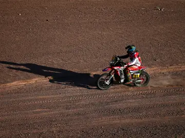 Joan Barreda, en el Dakar Joan Barreda, en el Dakar