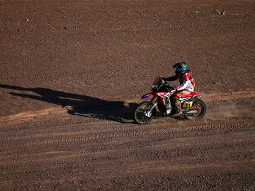 Joan Barreda, en el Dakar Joan Barreda, en el Dakar