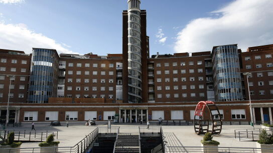 Vista general del Hospital de Cruces, en Barakaldo
