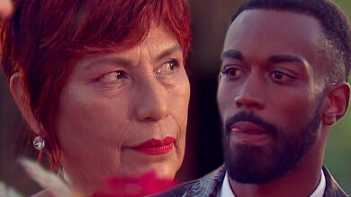 La futura suegra, sorprendida: 